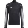 adidas Tiro 23 League trainingsshirt kinderen sweatshirt zwart/wit maat 152 cm