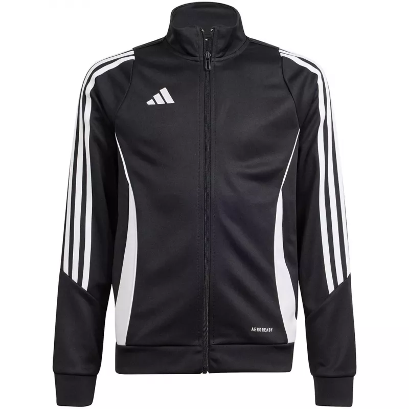 adidas Tiro 24 trainingssweatshirt voor kinderen zwart IJ9958 maat 128cm