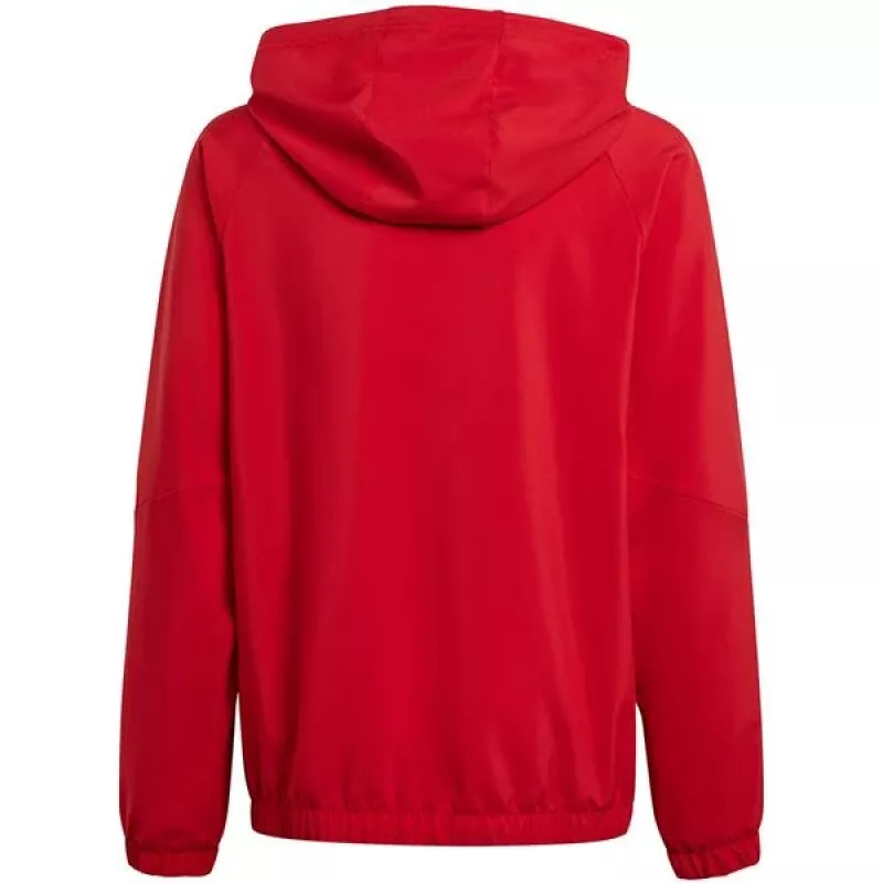 adidas Tiro 24 kindertrainingsjack rood 128cm