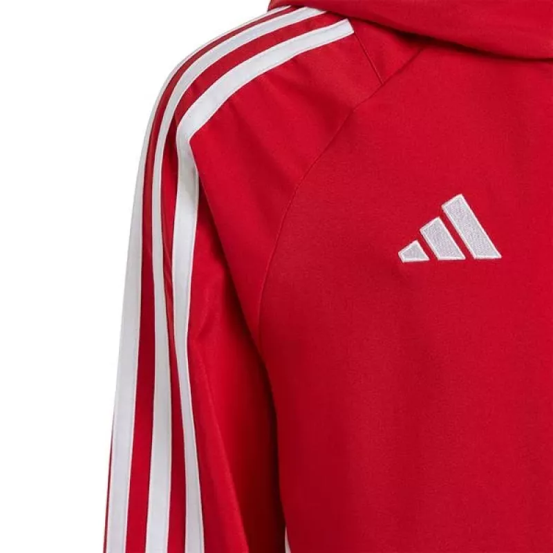 adidas Tiro 24 kindertrainingsjack rood 128cm