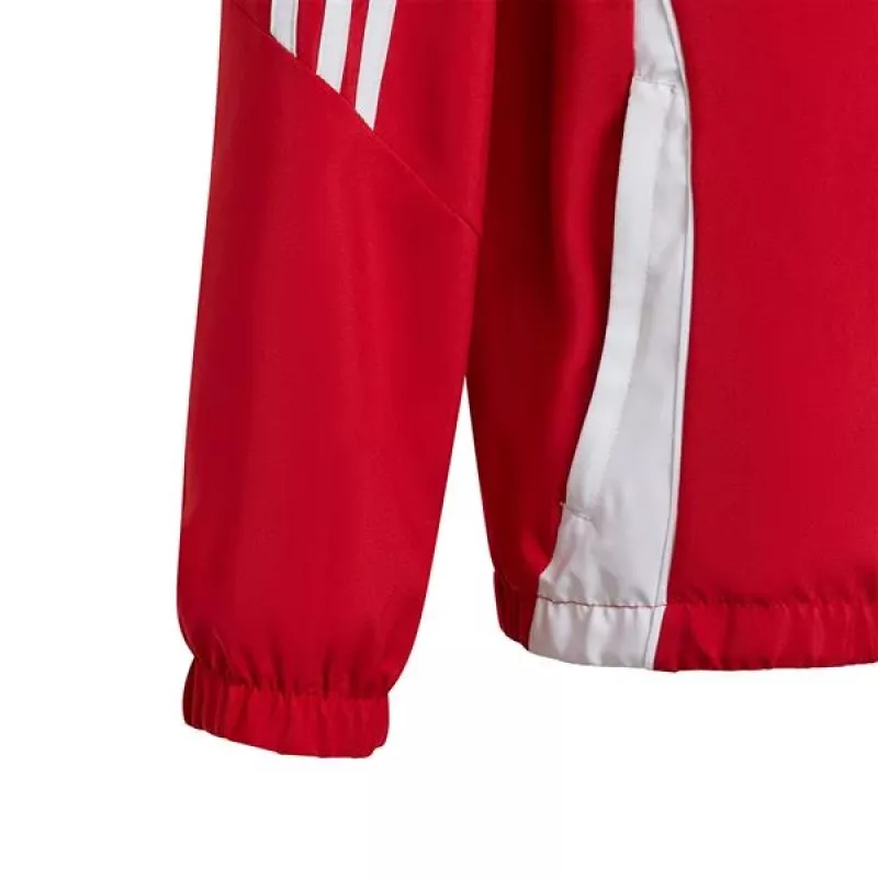 adidas Tiro 24 kindertrainingsjack rood 128cm