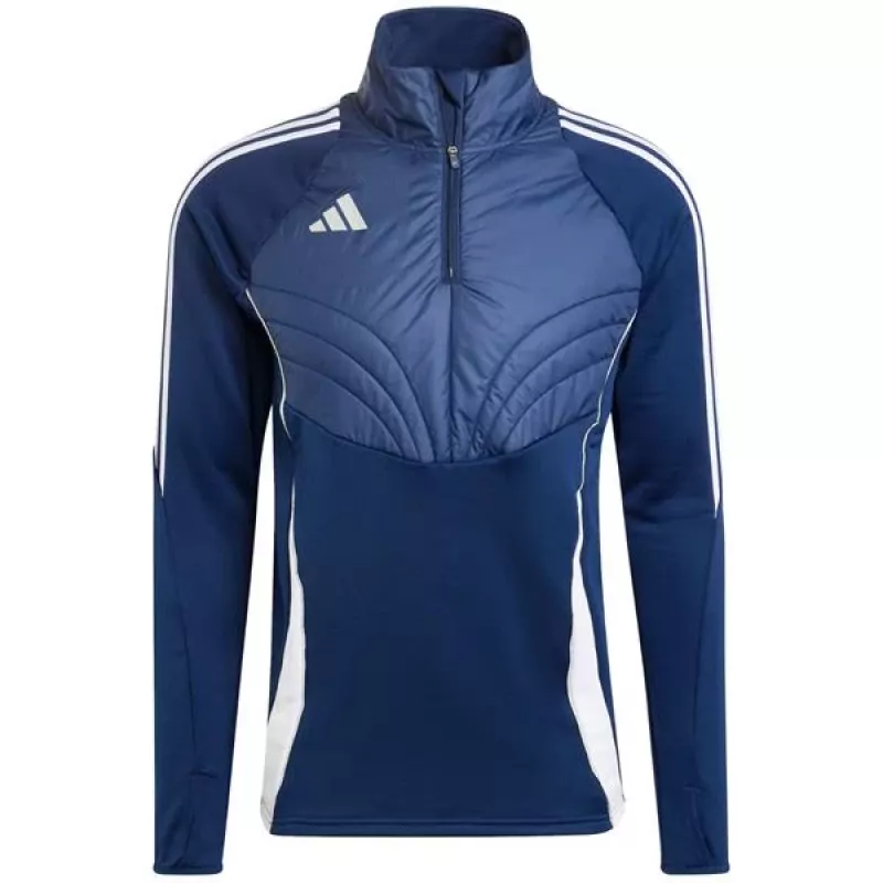 adidas Heren Tiro 24 Winterized Hoodie Team Navy Blue/Wit Maat M