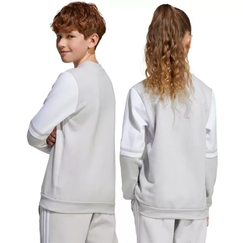 adidas Squadra 25 Sweat Crew kindersweatshirt grijs JD4824 152cm
