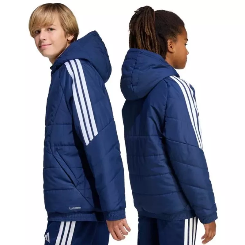 adidas Tiro 26 Winter Kinderjack Marineblauw 128 cm