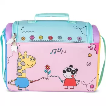 Tonies HörSpiel Transporter - Peppa Pig draagtas voor Toniebox en Tonies-figuren, roze