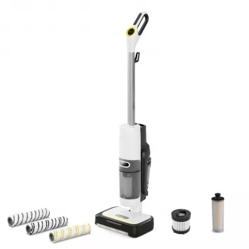Kärcher SCV 4 Deluxe Select stoomreiniger met 2-traps stoomregeling, 1,3 L tank, 2000 W, EasyFix-vloermondstuk, bijvulfunctie