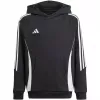 adidas Tiro 24 hooded sweatshirt zwart IJ5611 kinderen maat 116