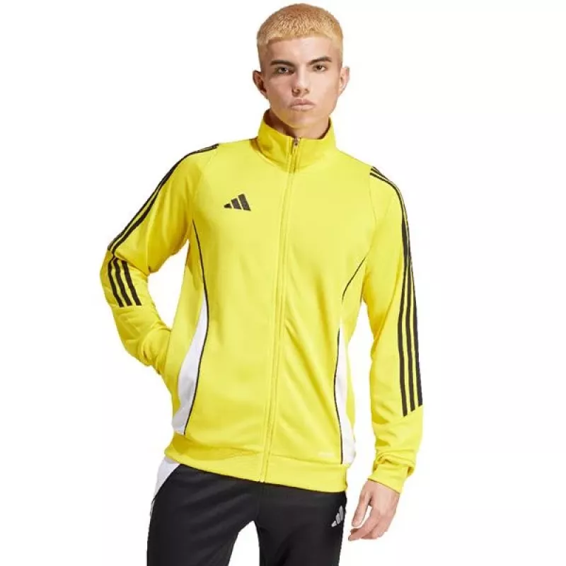 adidas heren Tiro 24 trainingsjack geel maat S