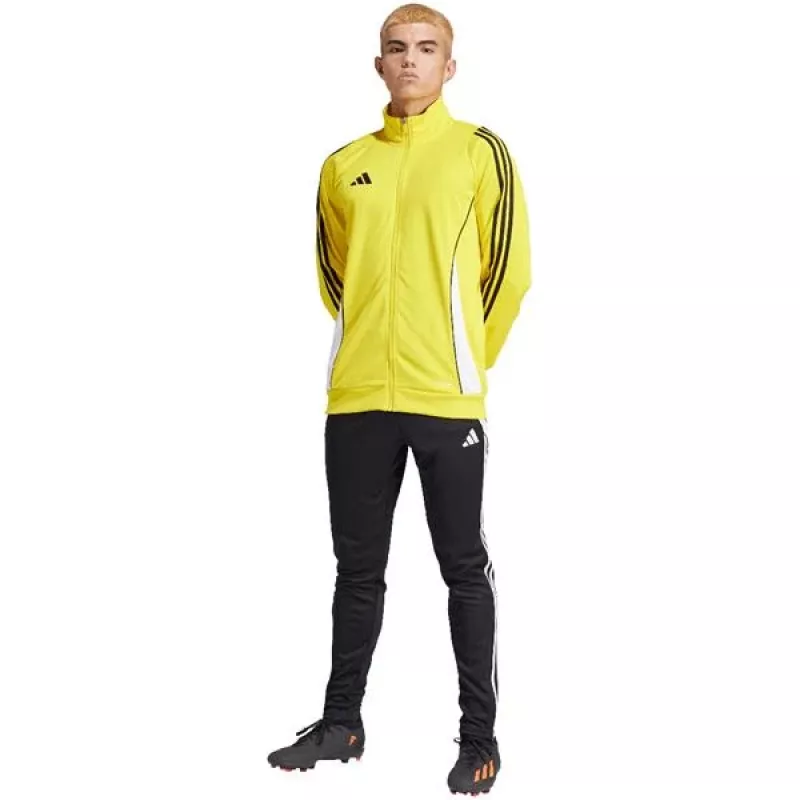 adidas heren Tiro 24 trainingsjack geel maat S