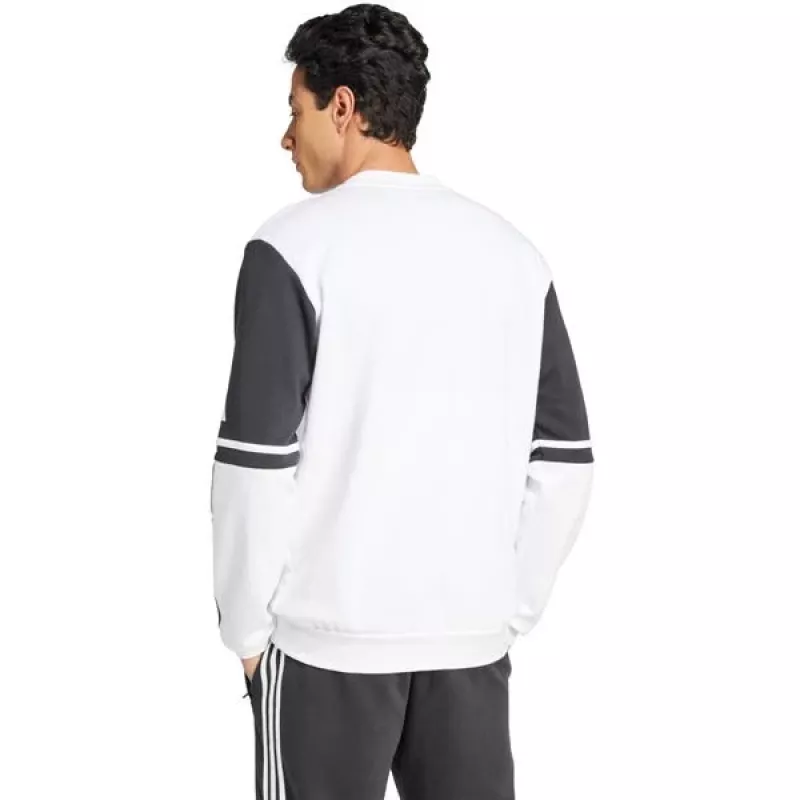 adidas Squadra 25 Sweat Crew heren sweatshirt wit/zwart XL