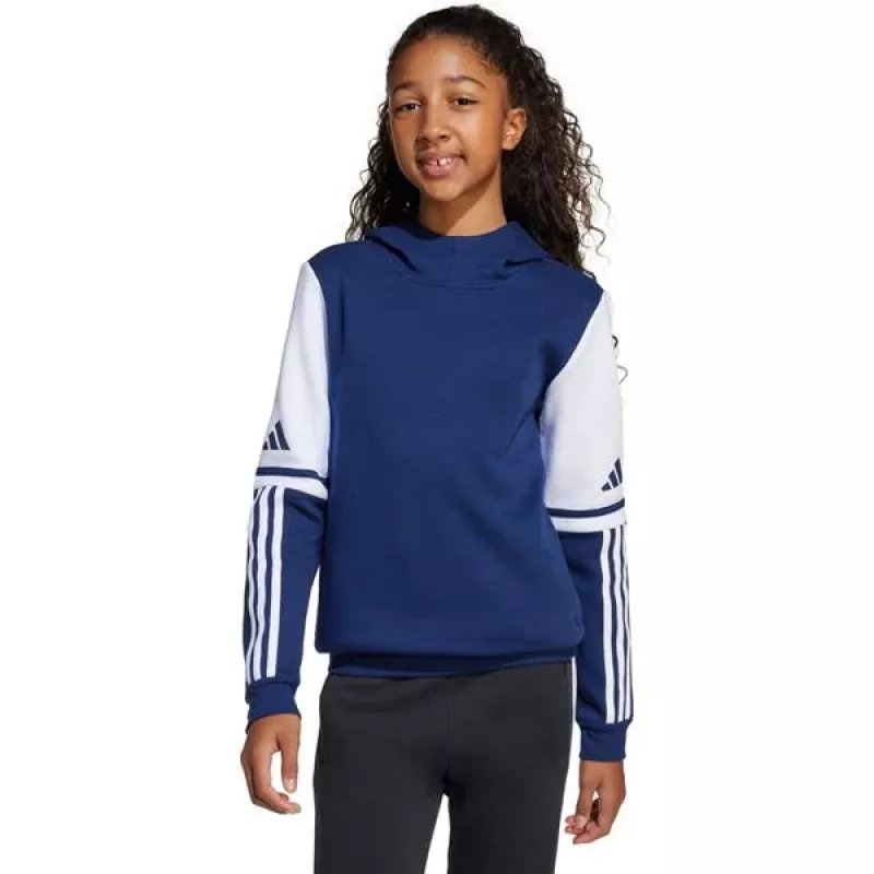 adidas Squadra 25 Sweat Hoody kinderen Team Navy Blue 2 / wit maat 116
