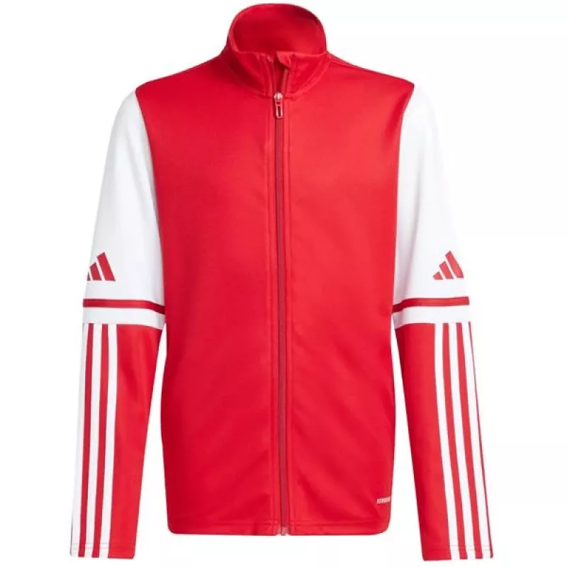 adidas Squadra 25 trainingssweatshirt voor kinderen Team Power Red/wit 164cm