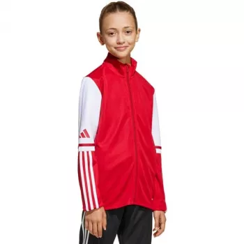 adidas Squadra 25 trainingssweatshirt voor kinderen rood 140cm