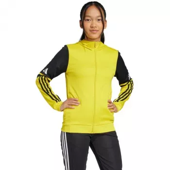adidas Squadra 25 Hoody kinderen geel/zwart maat 164