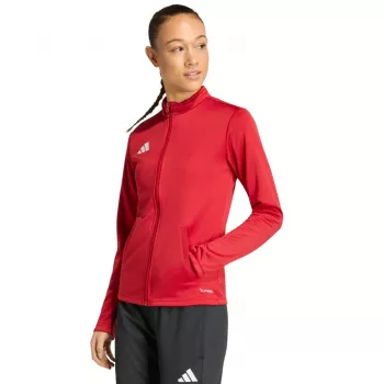 adidas Entrada 26 dames trackjack rood M