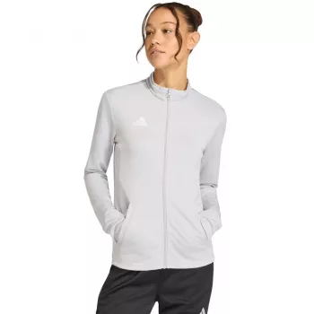 adidas Entrada 22 dames trainingsjack grijs XL