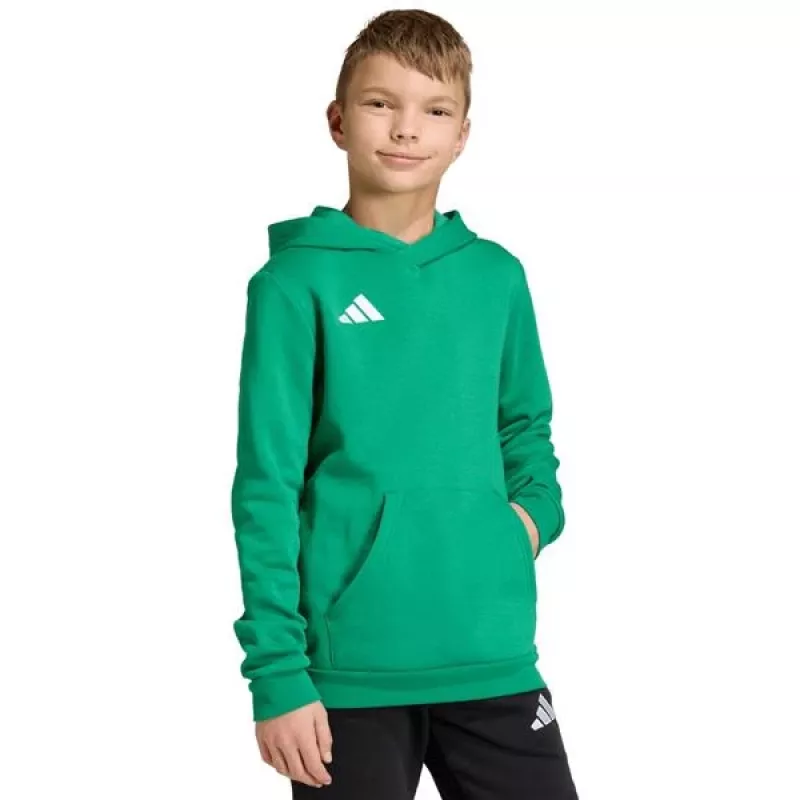 adidas Entrada 26 hoody kinderen groen 140 cm
