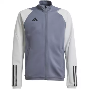 adidas Tiro 23 Competition Trainings-Sweatshirt Heren Team Grey Four