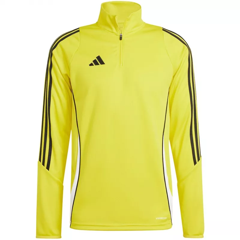adidas Tiro 24 Trainings-Top Heren Sweatshirt Team Solar Yellow 2 XL