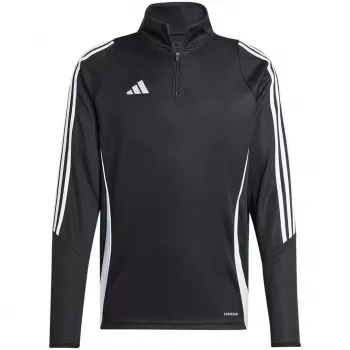 adidas Tiro 24 Trainings-Top Zwart Sweatshirt IJ9963 S