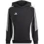 adidas Tiro 24 Hooded Sweatshirt zwart IJ5611 140cm