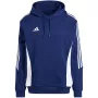 adidas Tiro 24 Sweat Hooded Blue IR7546 heren trainingshoodie