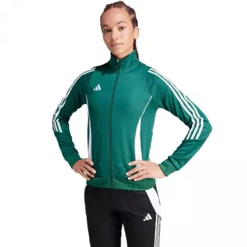 adidas Tiro 24 trainingstop voor dames met kwartrits - Team Green - 2XL