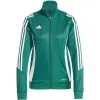 adidas Tiro 24 trainingstop voor dames met kwartrits - Team Green - 2XL