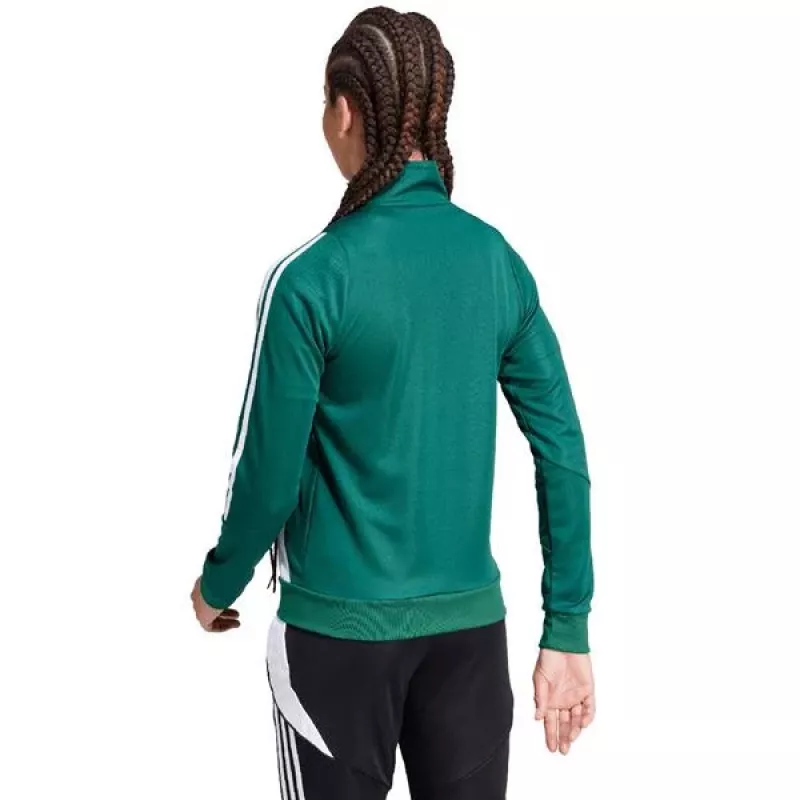 adidas Tiro 24 trainingstop voor dames met kwartrits - Team Green - 2XL