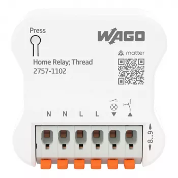 WAGO 2757-1102 home-relais, 1DI/1DO, 16 A, wit