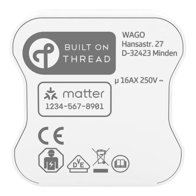 WAGO 2757-1102 home-relais, 1DI/1DO, 16 A, wit