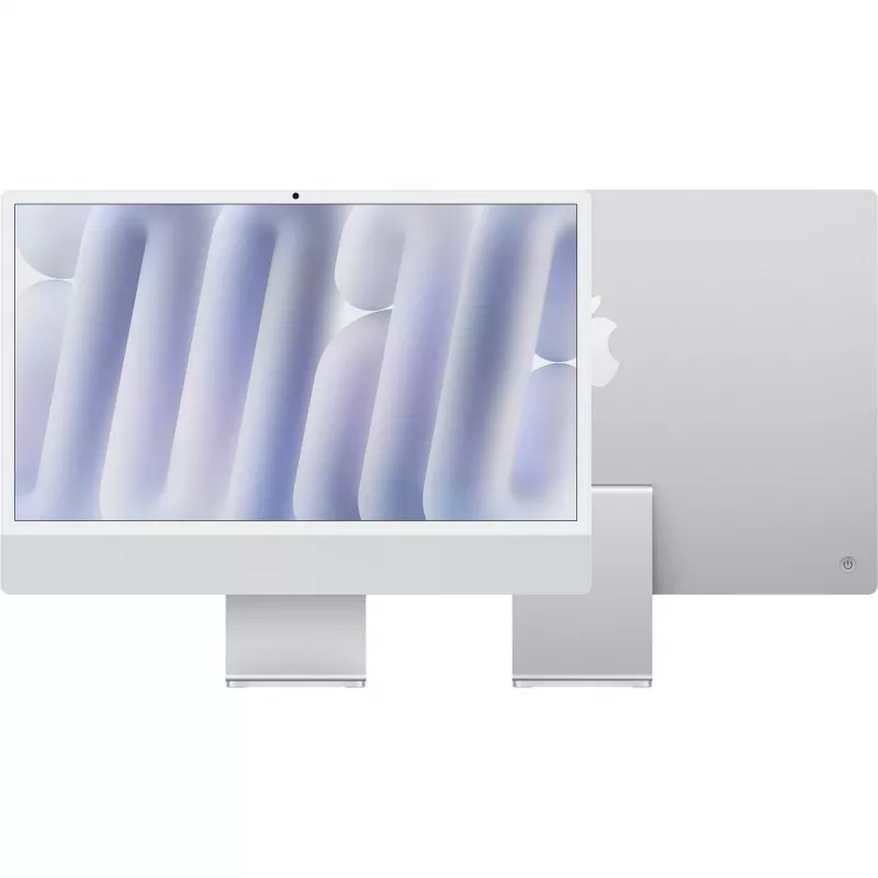 Apple iMac 24 inch zilver M4 8-Core 16GB/512GB SSD all-in-one pc met Magic Keyboard Touch ID en Magic Mouse
