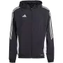 adidas Tiro 24 heren trainingsjack zwart IM8806