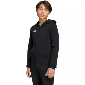 adidas Entrada 26 Full Zip Hoodie kinderen zwart 128cm