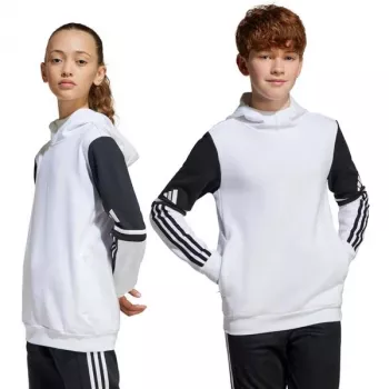 adidas Squadra 25 sweat-hoody voor kinderen wit JD4807 140cm