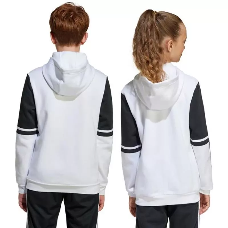 adidas Squadra 25 sweat-hoody voor kinderen wit JD4807 140cm