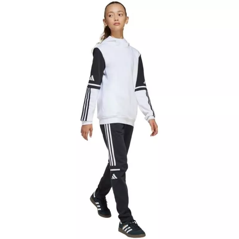 adidas Squadra 25 sweat-hoody voor kinderen wit JD4807 140cm