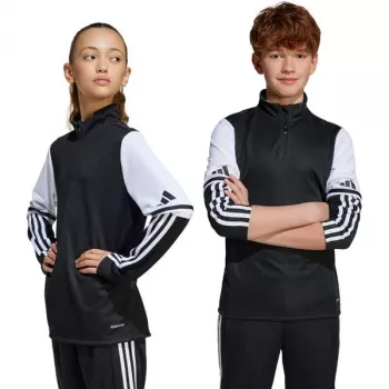 adidas Squadra 25 trainingsjack kinderen zwart 128cm