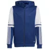adidas Squadra 25 hoody kinderen Navy Blauw/wit 164cm