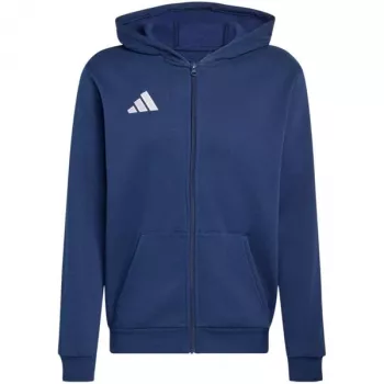 adidas Entrada 26 full zip hoody kinderen Navy Blue 140 cm