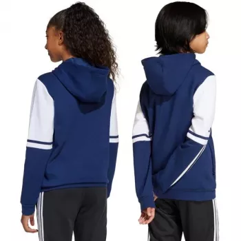 adidas Squadra 25 sweat-hoody voor kinderen, Navy Blue, JD4804, 140cm