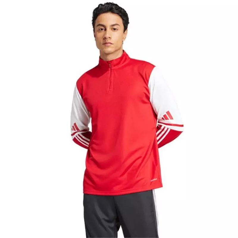 adidas Squadra 25 heren trainingsshirt rood/wit maat S