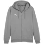 PUMA Team Goal Casuals Hoodie met capuchon Grijs