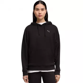 Puma Dames ESS Elevated Comfort Hoodie Zwart 691814 01 M