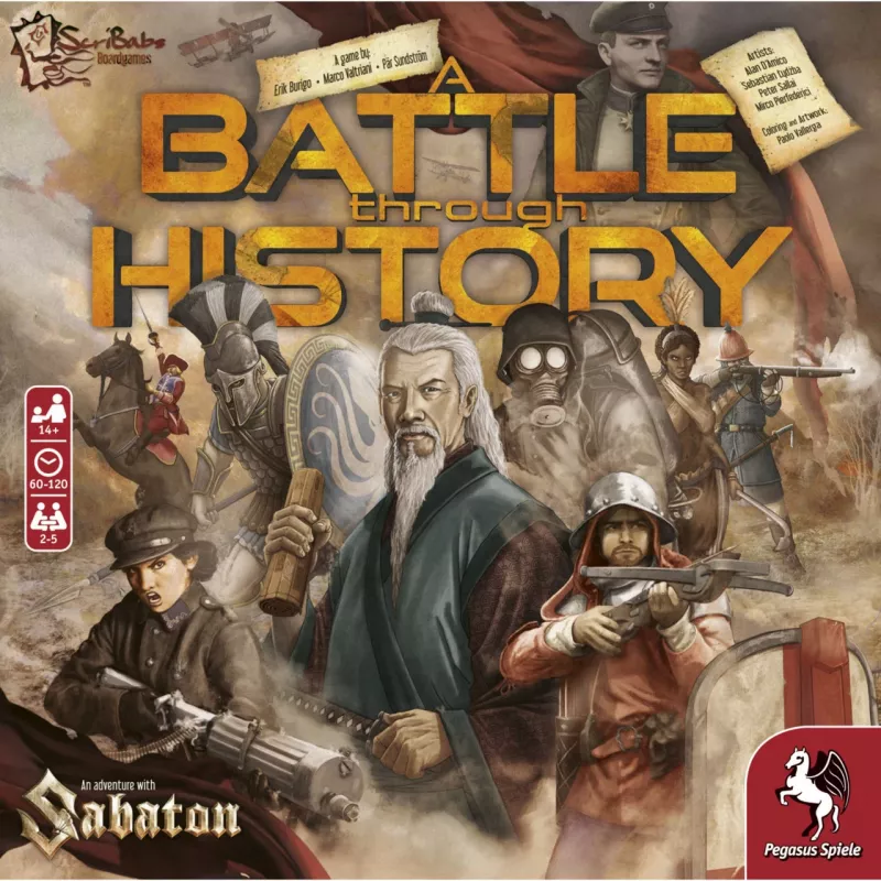 PEGASUS A Battle through History - Het Sabaton-bordspel