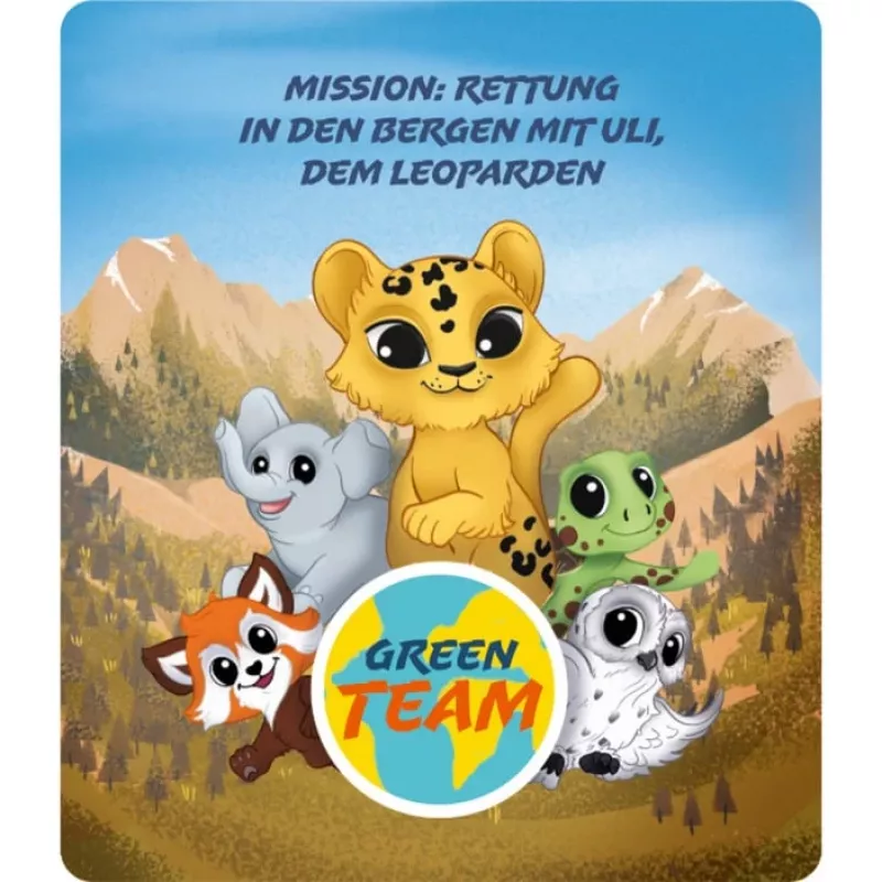 Green Team - Missie: Redding in de Bergen met Uli het Luipaard (hoorspel)