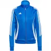 adidas Tiro 24 Trainings-Sweatshirt voor Dames Team Royal Blue/Wit Maat M