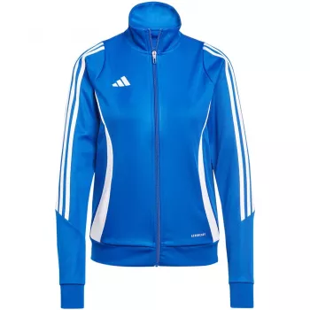 adidas Tiro 24 Trainings-Sweatshirt voor Dames Team Royal Blue/Wit Maat M