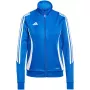 adidas Tiro 24 Trainings-Sweatshirt voor Dames Team Royal Blue/Wit Maat M