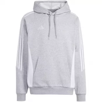 adidas Tiro 24 hooded sweatshirt middelgrijs melange / zwart